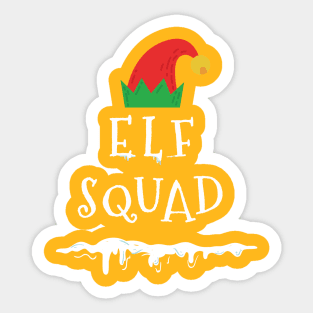 Elf Squad Sticker